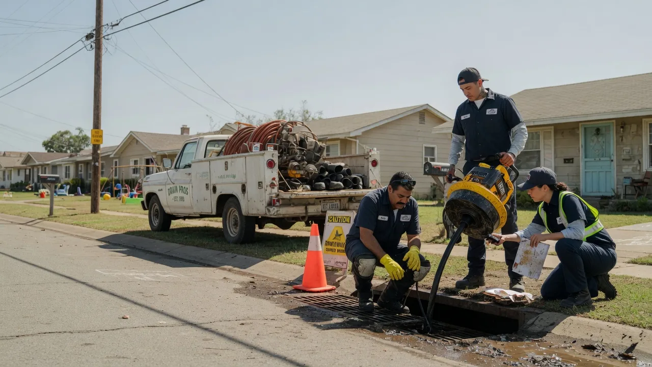 Drain Cleaning in Loving, TX near me